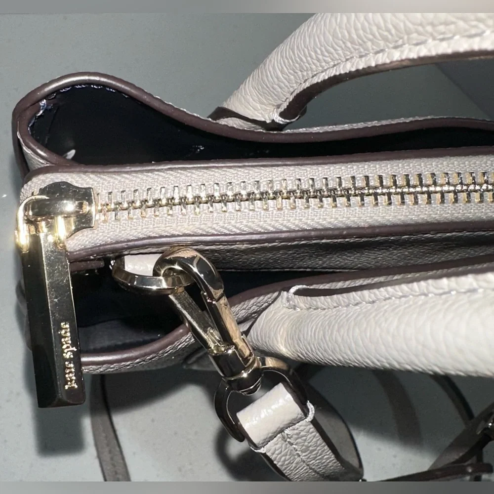 Kate Spade New York Margaux mini satchel in refined grain leather. NWOT